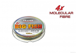 pletená šňůra Big Fish - 135 m x 0,27 mm
