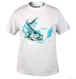 Rybářské tričko  ART TARPON WHITE XXXL