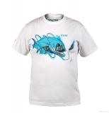 Rybářské tričko  ART GT WHITE M