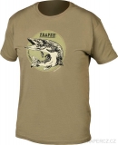 Rybářské tričko se štikou XL