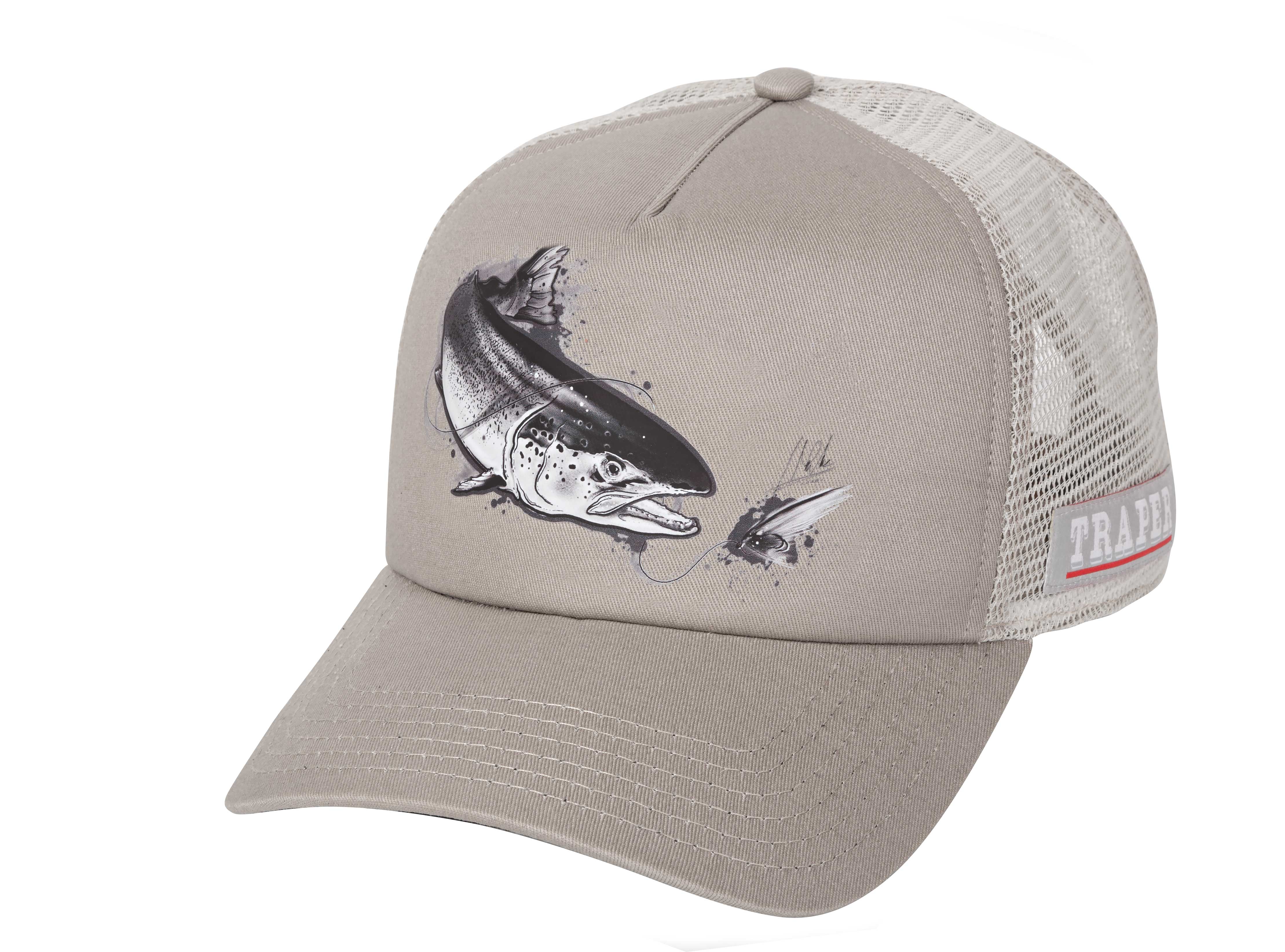 Rybářská kšiltovka    ART SALMON GREY