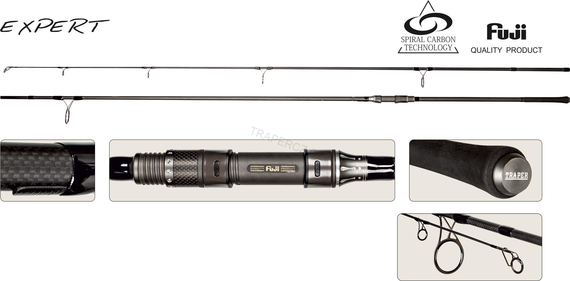 Prut Expert,  3,9 m x 3,50 lb