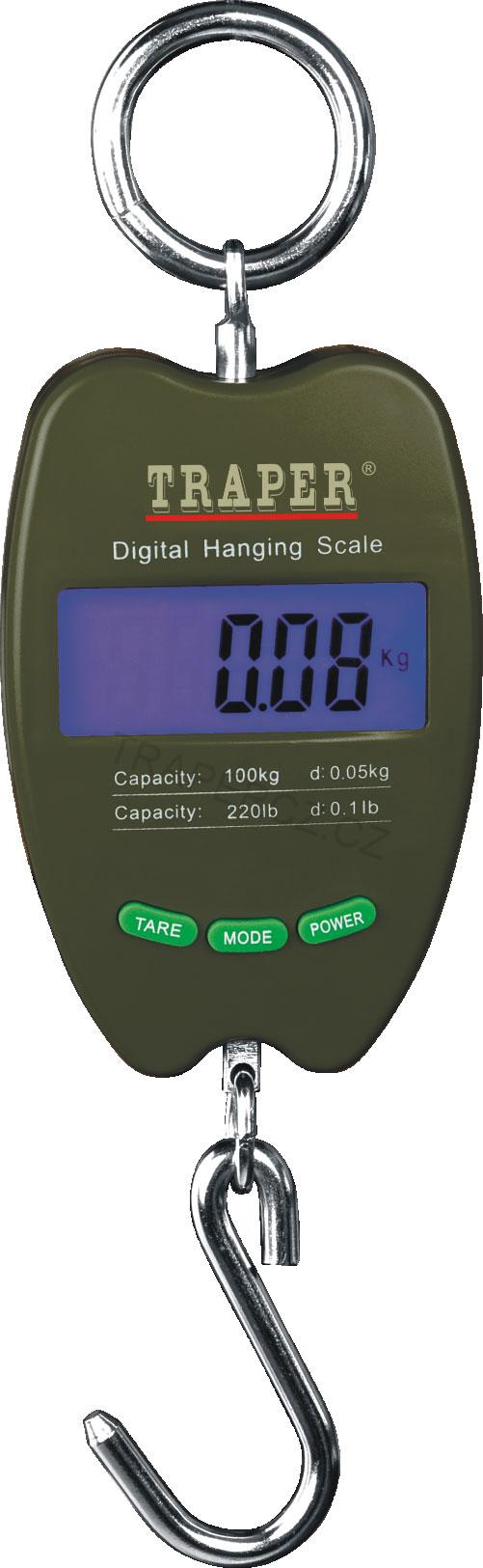 Digitální váha do 100kg s teploměrem,