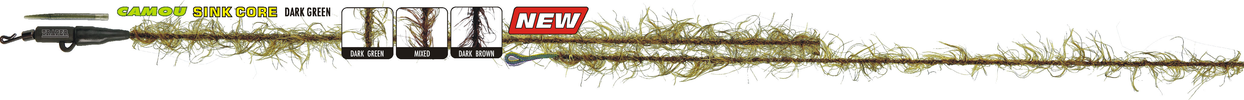 Maskovací montáž Camou 1 zelený ,  80 cm