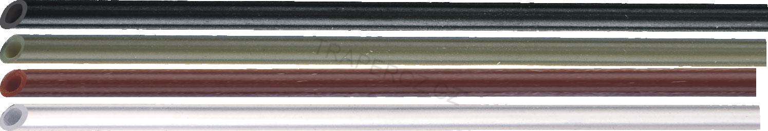 Bužírka silikonová černá ,  60 cm x 1,5 mm