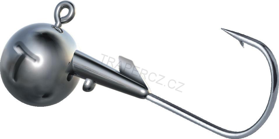 Marmyška jig stříbrná , č. 6/0 x 8 g