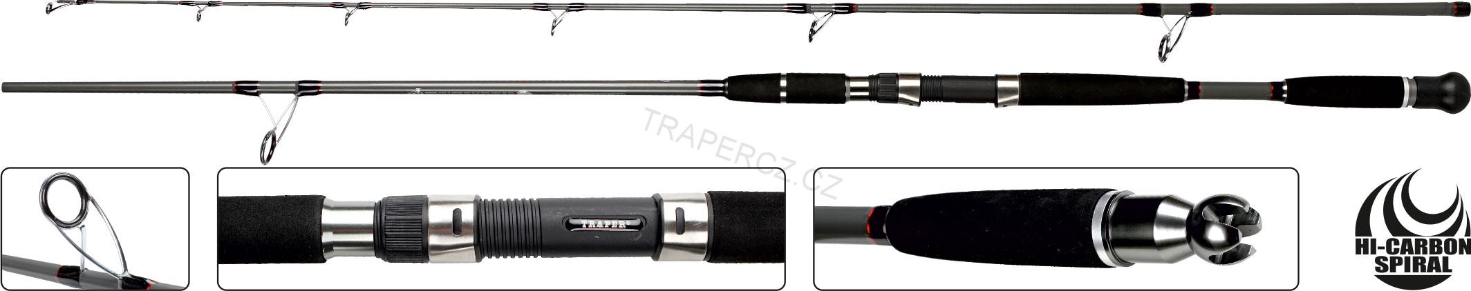 Prut mořský Elite Sea Jig , 2,4 m x 100-200 g