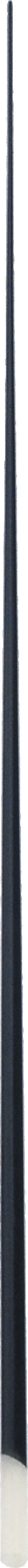 Špička plná, laminát, černá 1,0 x 5,5 x 500 mm