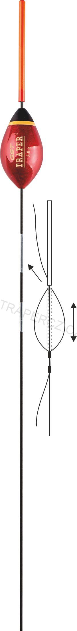 Splávek GST 12, 0,3 g