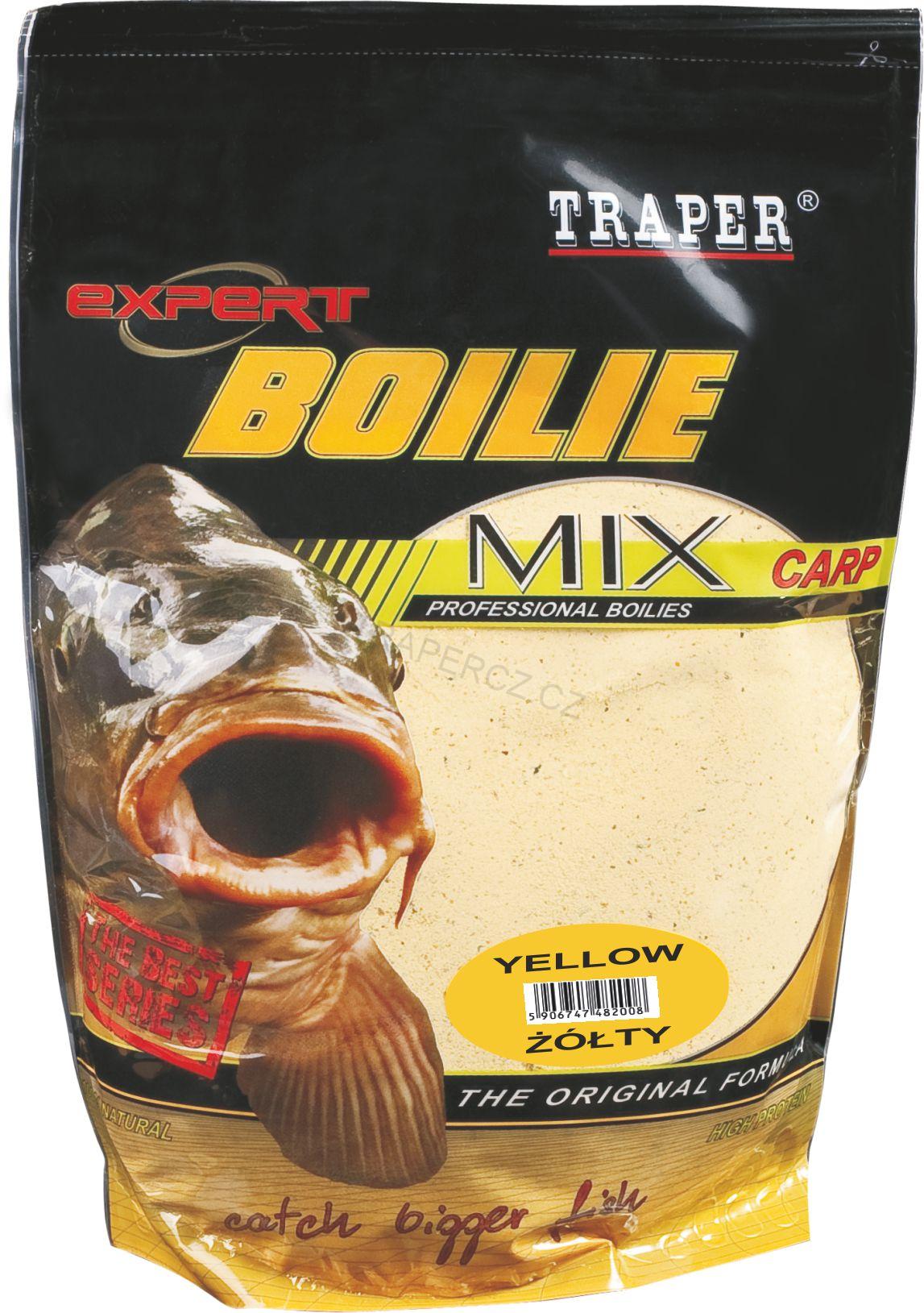 boilies  mix Červený  1kg, 1 kg