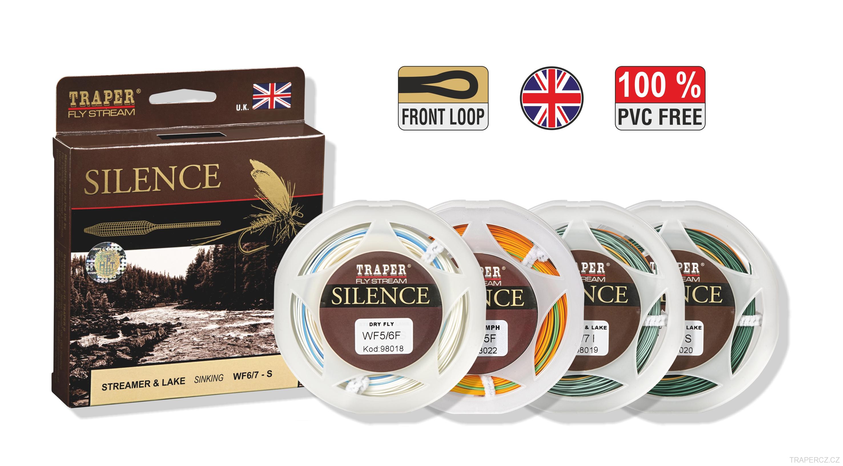 MUŠKAŘSKÁ ŠŇŮRA SILENCE DRY FLY WF2/3-F