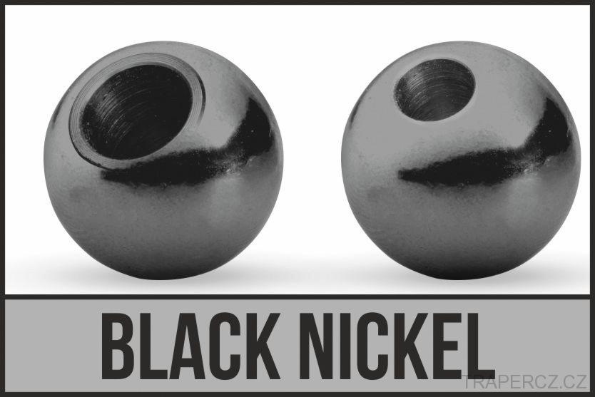 TUNGSTEN BEAD MICRO 2,5mm BLACK NICKEL