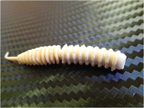 Sýráky -F-worm 60mm - oranžová