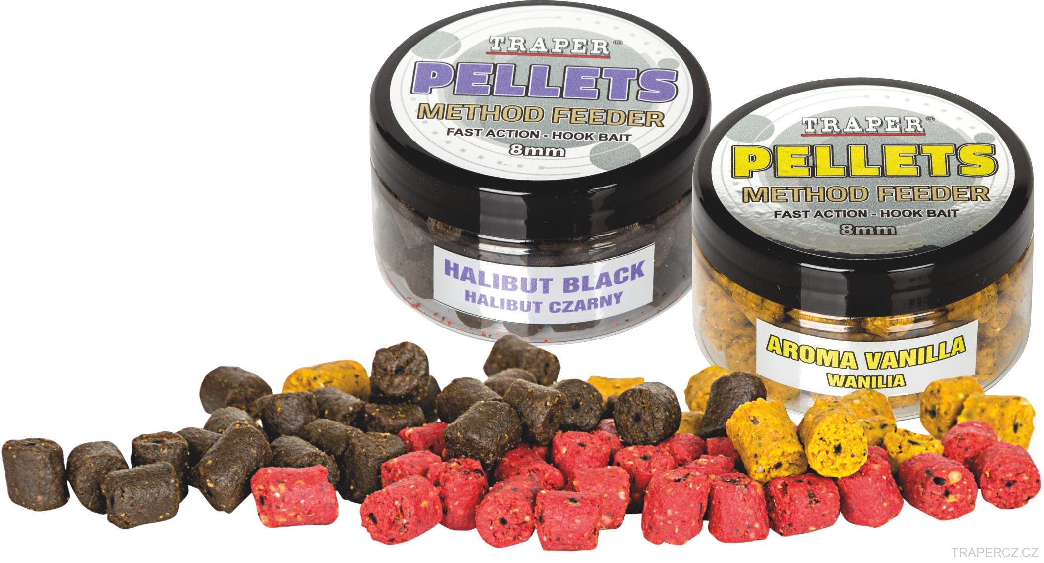 METHOD FEEDER pelety na háček marcipán zelený  8mm/50g