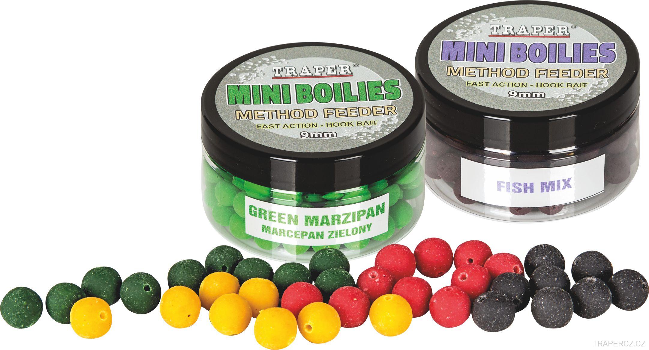 Mini boilies  METHOD FEEDER Banán  9mm/50g