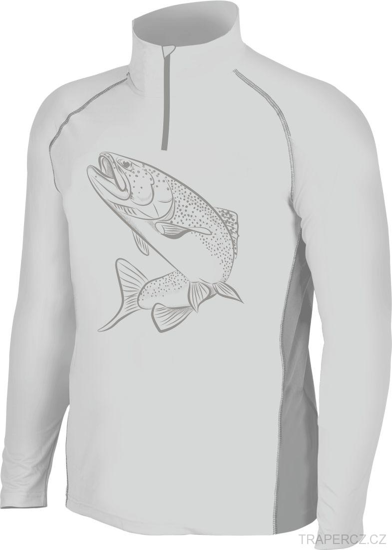 MIKINA  FLORIDA TROUT GREY S