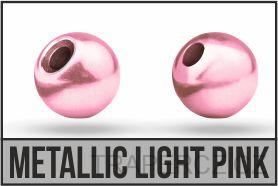 TUNGSTEN BEAD MICRO 2,5mm MET.LIGHT PINK