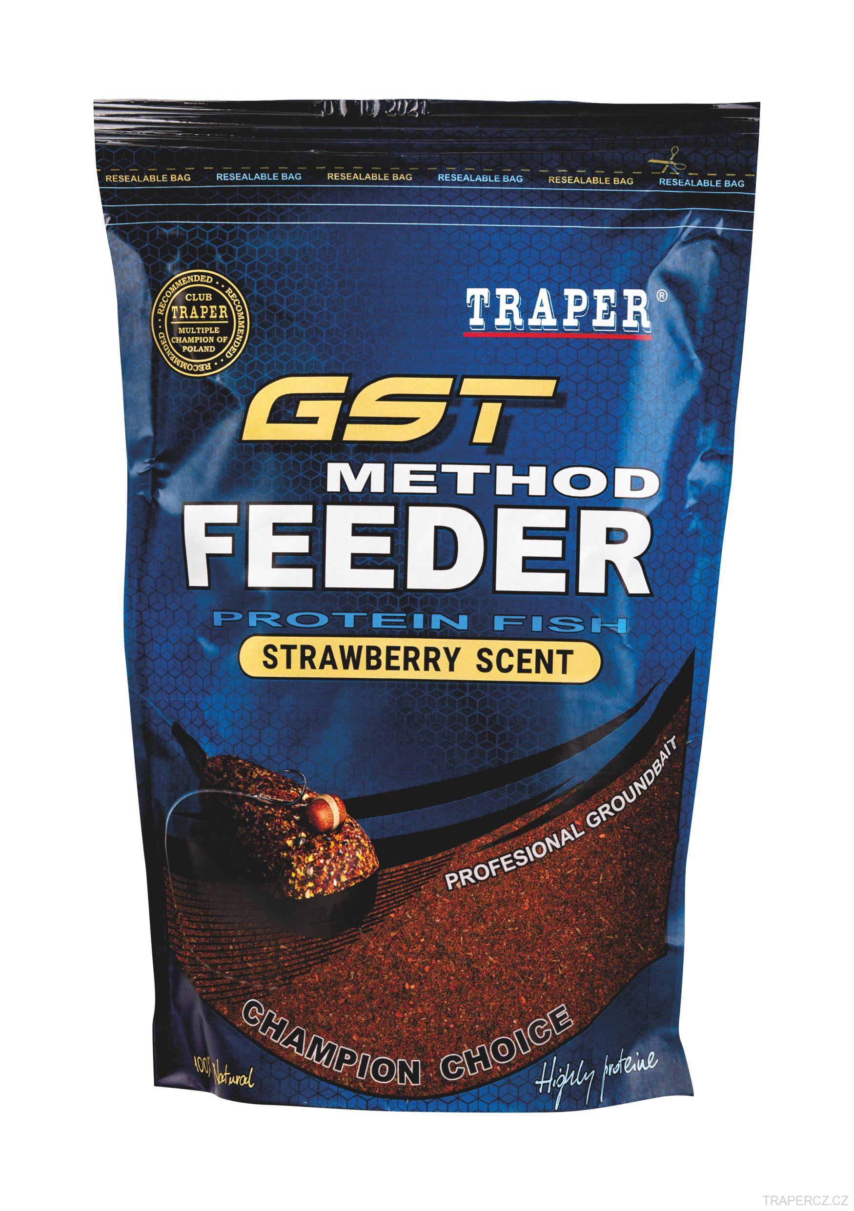 Vnadící směs GST Method Feeder 750 g Maxi černý 