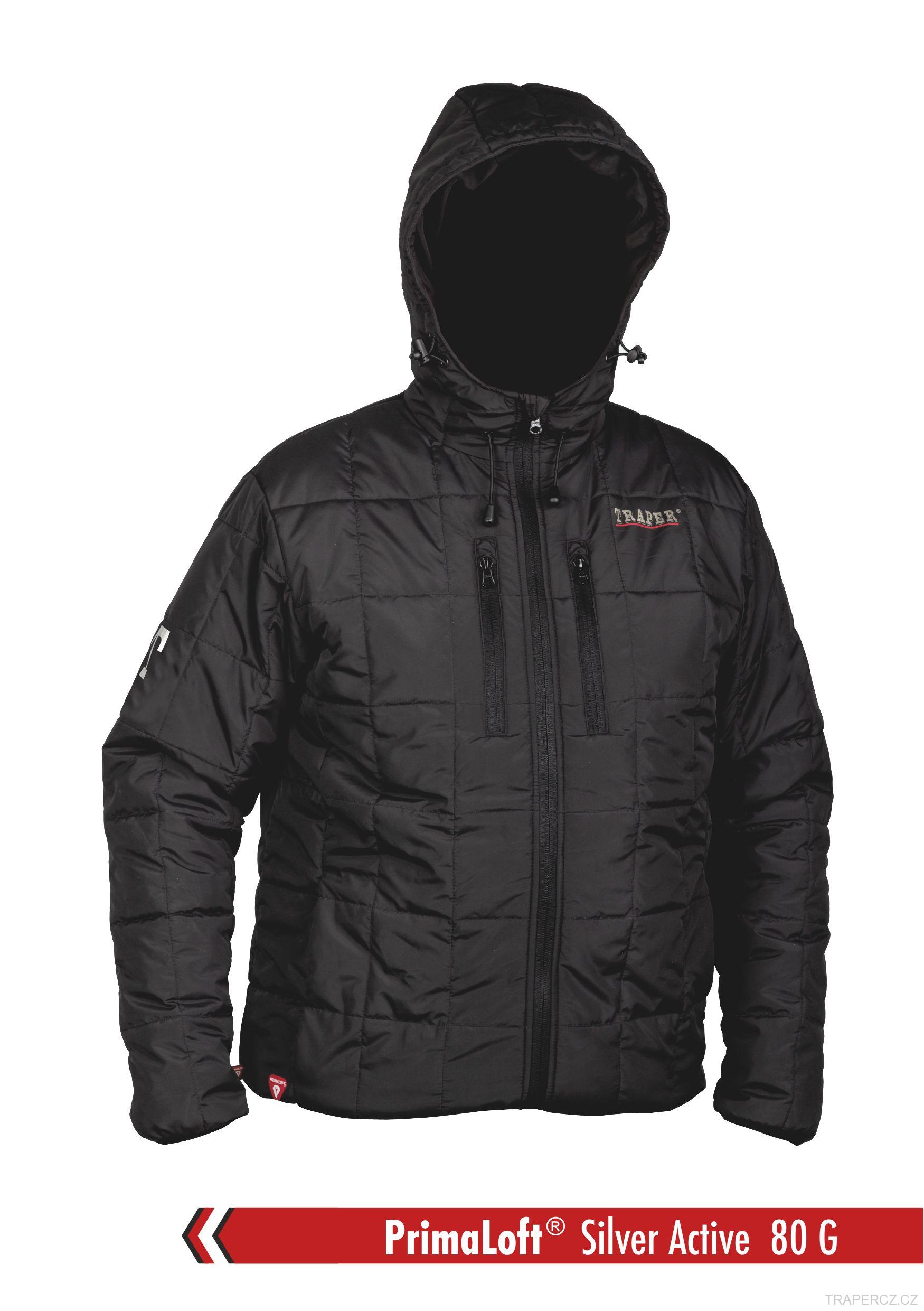 Bunda Dakota Hood černý - XL