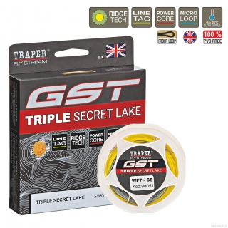 MUŠKAŘSKÁ ŠŇŮRA  GST TRIPLE SECRET LAKE WF 7-FI 