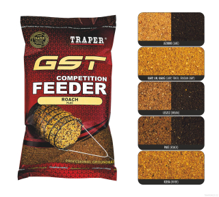 Vnadící směs GST Competition Feeder 1kg Cejn - černá