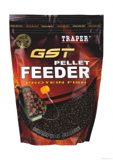 Pelety GST Feeder 6 mm / 500 g Maxi černá