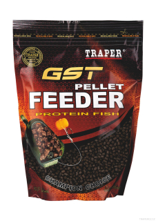 Pelety GST Feeder 6 mm / 500 g Mega hnědá