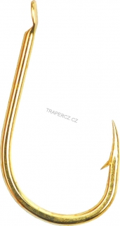 Háček Iseama gold s návazcem ,  č. 10 x 0,20 mm x 0,7 m