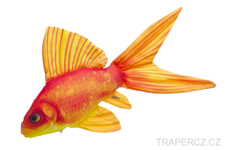 Zlatá rybka (závojnatka) plyšová  60cm
