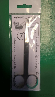 Nůžky nerezové - rovné, 14cm - č. 7