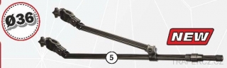 Podpěrka Match+Feeder II,  70+110cm, pr. 36mm