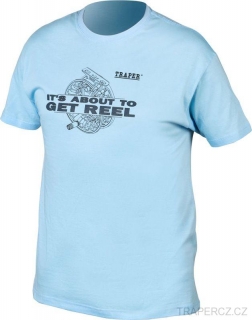 Rybářské tričko  REEL NAVY XXL