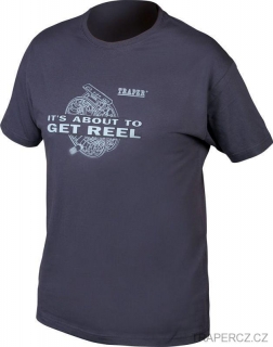 Rybářské tričko  REEL Blue XL