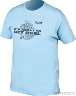 Rybářské tričko  REEL Navy XL