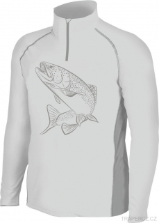 MIKINA  FLORIDA TROUT GREY L